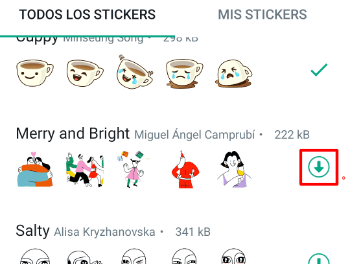 Imagen - 12 packs de stickers de Nochebuena/Navidad 2022 en WhatsApp