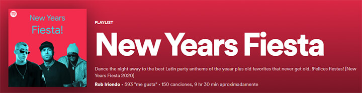 Imagen - 11 mejores playlists de A&ntilde;o Nuevo en Spotify