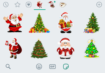 Imagen - 12 packs de stickers de Nochebuena/Navidad 2022 en WhatsApp