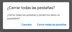 Imagen - Chrome para Android evitar&aacute; que cierres todas las pesta&ntilde;as