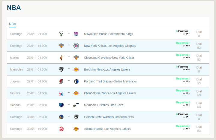 Imagen - D&oacute;nde ver la NBA 2021-2022 en Movistar Plus+