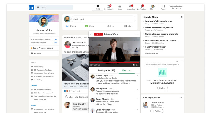Imagen - LinkedIn tendrá eventos virtuales