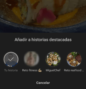 Imagen - Novedades Instagram: filtrar actividad y añadir a destacadas