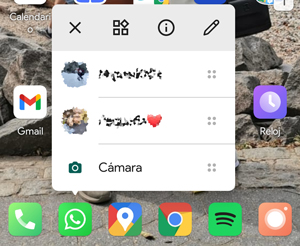 Imagen - Dejar pulsado el icono de WhatsApp: esto es lo que pasa