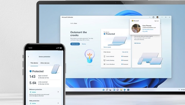 Imagen - Microsoft Defender se renueva en Windows y Android