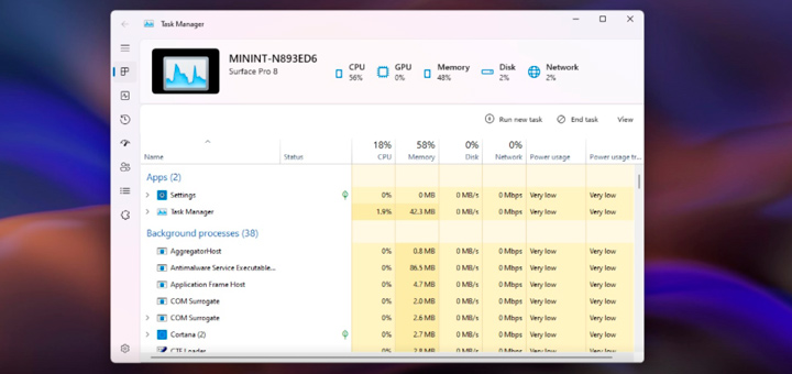 Imagen - Windows 11 renueva el Administrador de tareas