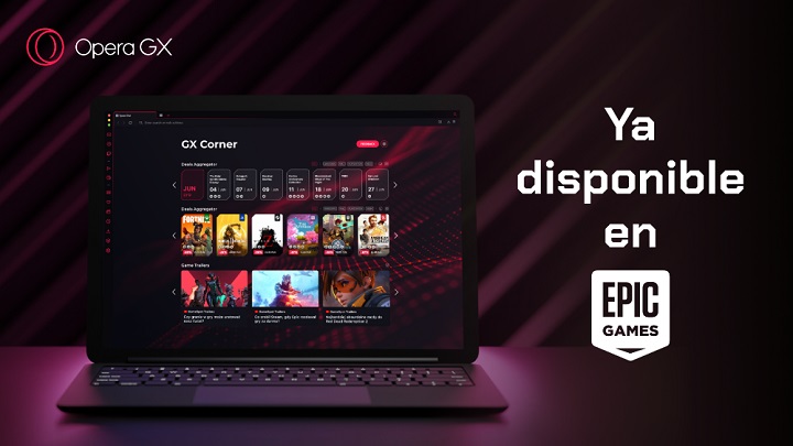 Imagen - Descarga Opera GX desde la Epic Games Store