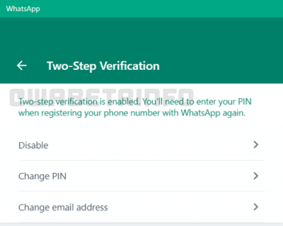 Imagen - WhatsApp Web/Desktop tendrá verificación en dos pasos