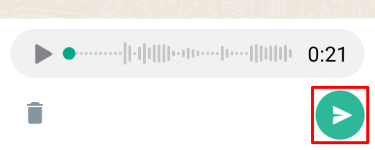 Imagen - Cómo escuchar un audio de WhatsApp antes de enviarlo