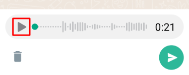 Imagen - Cómo escuchar un audio de WhatsApp antes de enviarlo