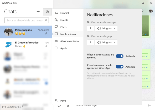 Imagen - Descarga WhatsApp 2.2201.2.0 para Windows con nuevo dise&ntilde;o