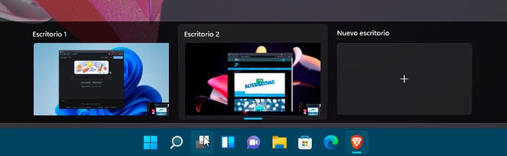 Imagen - Escritorios virtuales en Windows 11: cómo funcionan