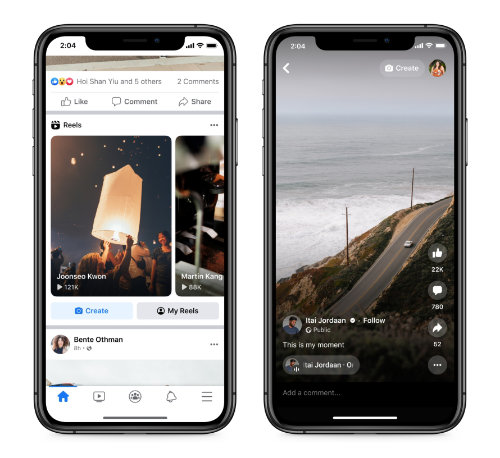 Imagen - Facebook lanza los Reels en todo el mundo