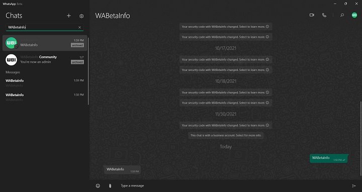 Imagen - WhatsApp para Windows añade el modo oscuro