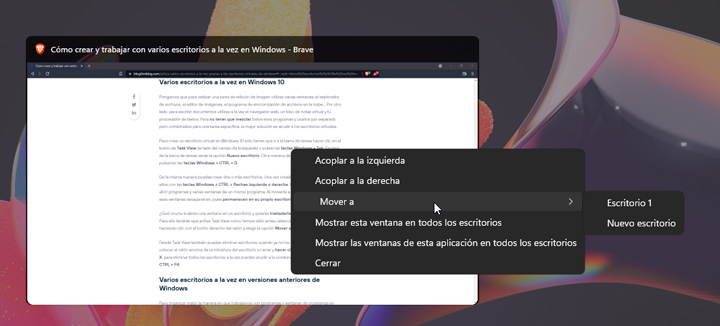 Imagen - Escritorios virtuales en Windows 11: cómo funcionan