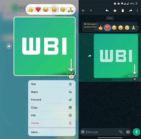 Imagen - Llegan las reacciones a WhatsApp: cómo activarlas