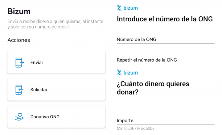 Imagen - Bizum Help: c&oacute;mo donar dinero por Bizum a ONGs