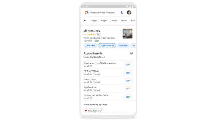 Imagen - Google permitir&aacute; pedir cita con el m&eacute;dico en EE.UU.