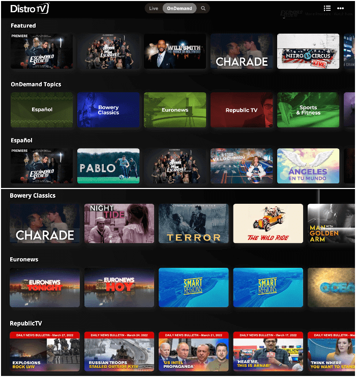 Imagen - ▷ Distro TV: qué es, canales, cómo ver en apps y Smart TV