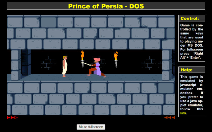 Imagen - Juega al clásico Prince of Persia desde el navegador