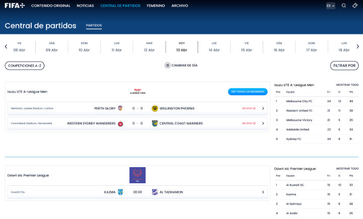 Imagen - FIFA Plus: qu&eacute; es, cat&aacute;logo y c&oacute;mo ver en apps o TV