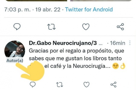 Imagen - Twitter ya indica el autor(a) en las respuestas a tweets