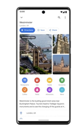 Imagen - Google Maps tendrá modo inmersivo: qué es y cuándo llegará