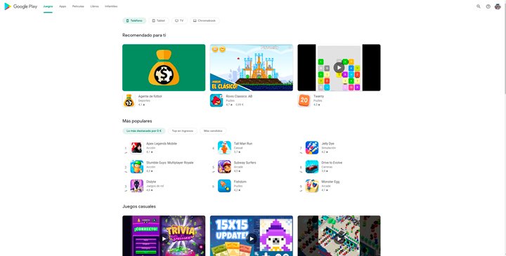 Imagen - Google Play estrena nuevo dise&ntilde;o en el escritorio