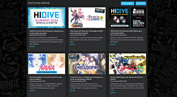 Imagen - HIDIVE: contenidos, cómo ver y más