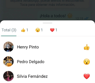 Imagen - WhatsApp: Cómo desactivar las notificaciones de reacciones