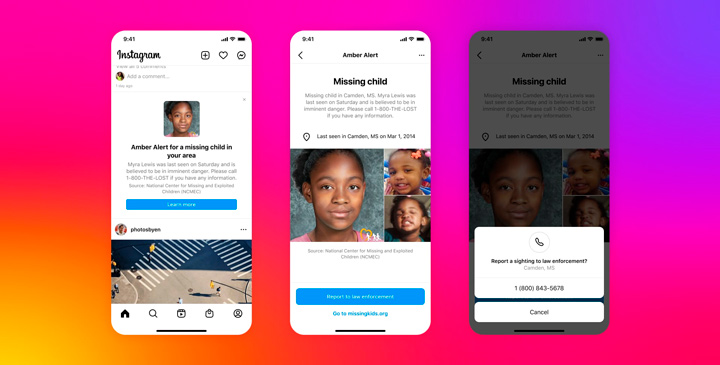 Imagen - Instagram lanzará alertas de niños desaparecidos