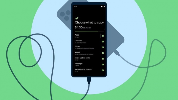 Imagen - Android 12 ya es compatible con la app para pasar desde iOS