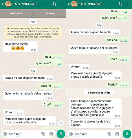 Imagen - Cuidado con el prefijo +591 en WhatsApp