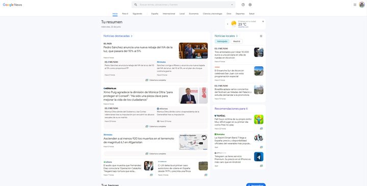 Imagen - Google News vuelve a España: todo lo que debes saber