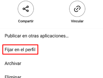 Imagen - Cómo fijar fotos al perfil de Instagram