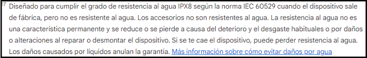 Imagen - ¿Google Pixel 6 es resistente al agua?