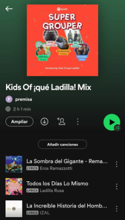Imagen - Spotify Supergrouper: cómo crear la playlist