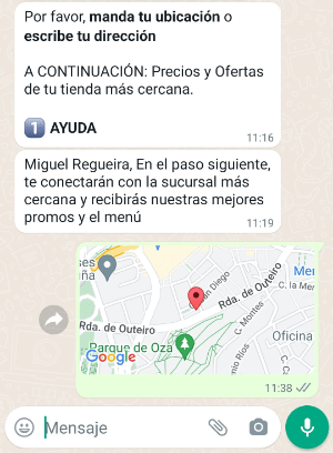 Imagen - Cómo pedir a Telepizza por WhatsApp