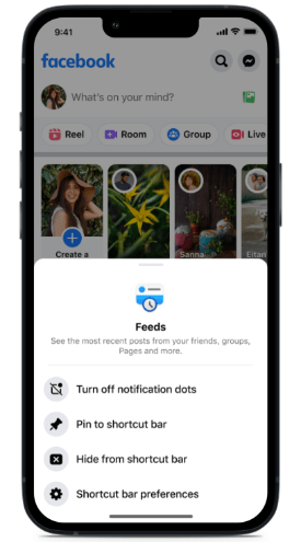 Imagen - Facebook lanza una pestaña para contenido de amigos