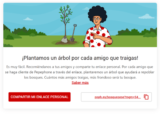 Imagen - As&iacute; es el bosque de Pepephone gracias a sus clientes