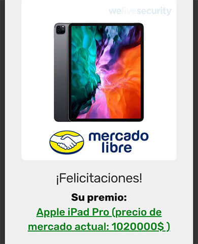 Imagen - Cuidado con el SMS que suplanta a Mercado Libre