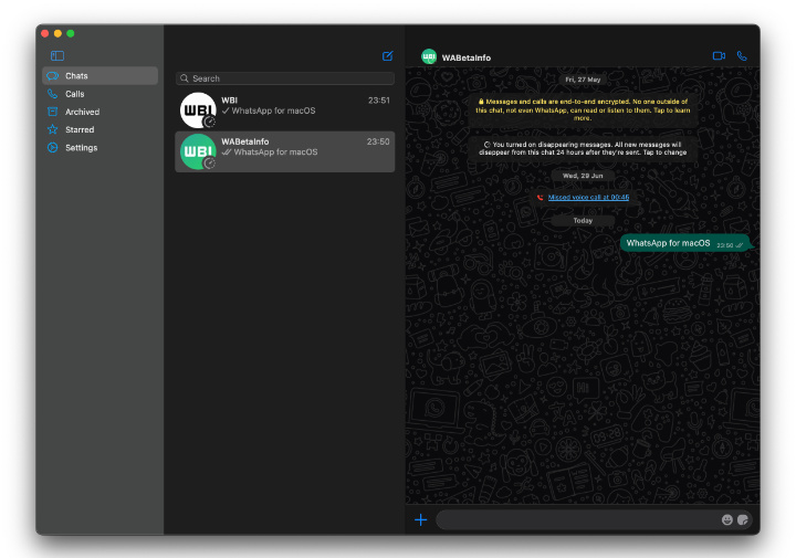 Imagen - WhatsApp beta para macOS: descarga y cómo funciona