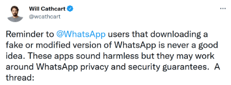 Imagen - WhatsApp vuelve a perseguir a WhatsApp Plus