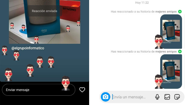 Imagen - Instagram Stories añade reacciones con stickers