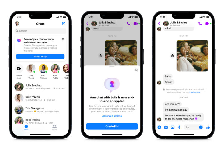Imagen - Facebook Messenger añadirá backups y llamadas cifradas