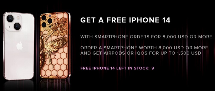 Imagen - Caviar te regala un iPhone 14 si compras otro iPhone
