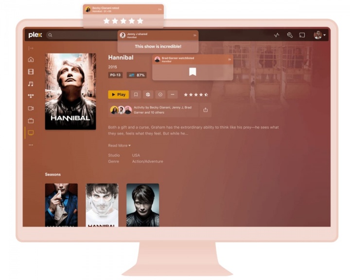 Imagen - Plex TV a&ntilde;ade Discover Together: una especie de red social