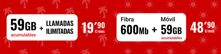 Imagen - Pepephone mejora tarifas: 59 GB de datos y 800 Mbps
