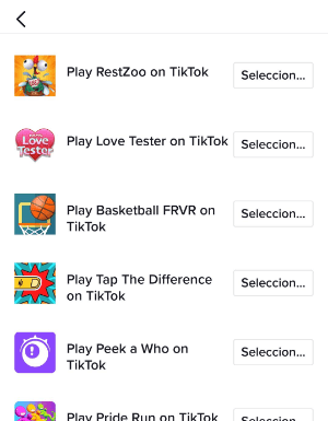 Imagen - Estos son los minijuegos que llegan a TikTok