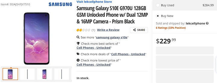 Imagen - D&oacute;nde comprar barato el Samsung Galaxy S10e